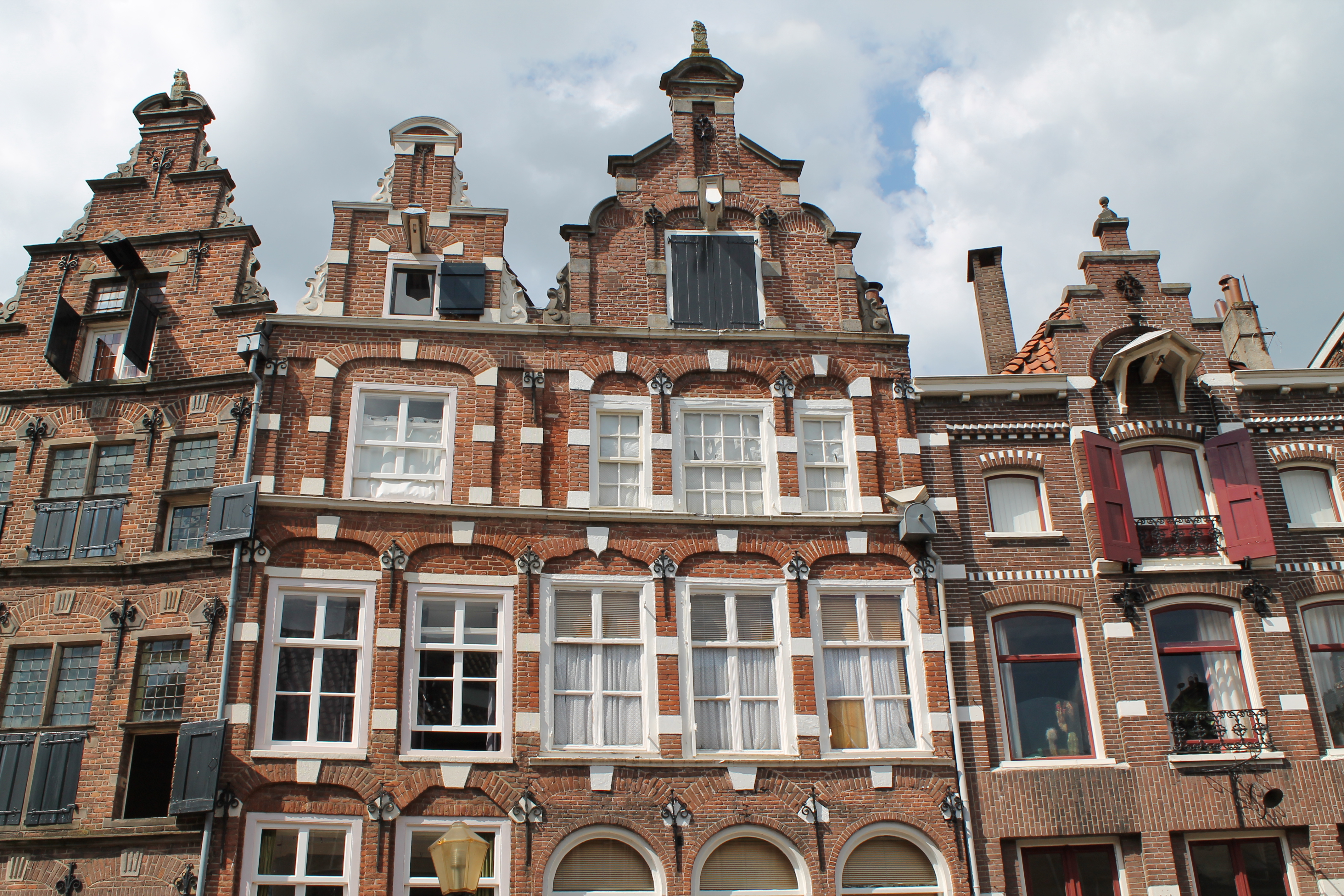 Mooie gevels aan de Houtmarkt